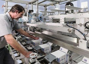 Bosch's cartoner for large scale food packaging launches